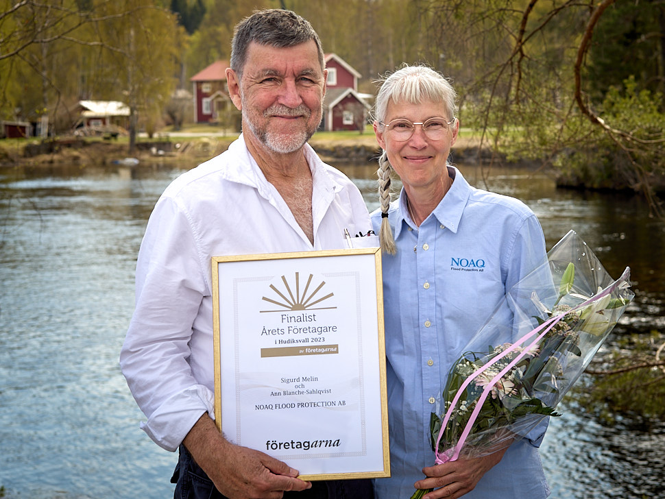 Nominerade till Årets Företagare i Hudiksvall